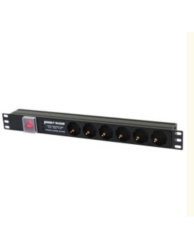 RackPro PDU-EU6W    EU type(Aluminum alloy shell) 6 ways